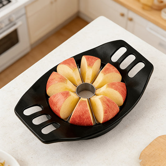Multi-functional Apple Slicer and Corer, Stainless Steel Fruit Cutting Tool, Suitable for Apples, Pears, and Potatoes, Convenient and Quick Manual Kitchen Utensil, Dishwasher Safe, the Perfect Gift for Home Cooking Enthusiasts