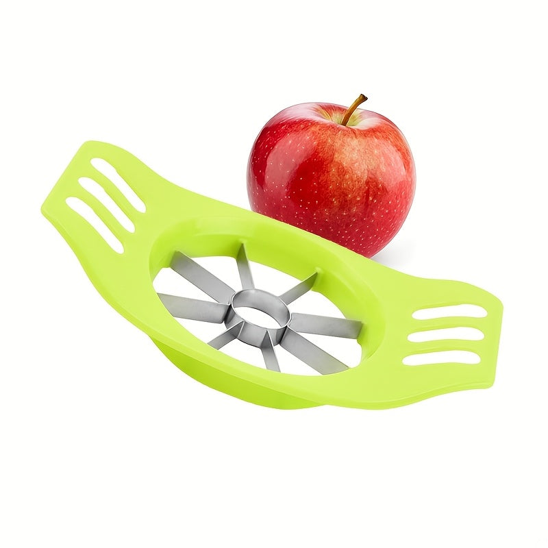 Multi-functional Apple Slicer and Corer, Stainless Steel Fruit Cutting Tool, Suitable for Apples, Pears, and Potatoes, Convenient and Quick Manual Kitchen Utensil, Dishwasher Safe, the Perfect Gift for Home Cooking Enthusiasts