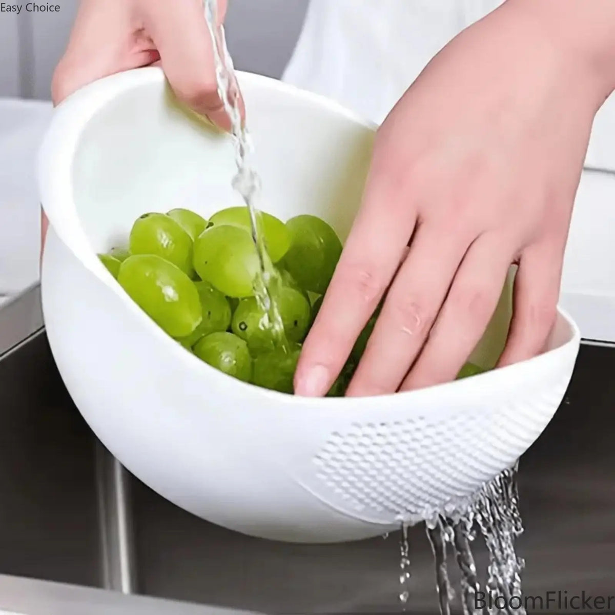 1Pcs/2Pcs Mini Multi-Functional Kitchen Drain Basket Basin, Versatile Small Colander Strainer For Washing Rice, Fruits And Vegetables, Practical Household Food Prep Kitchen Accessory