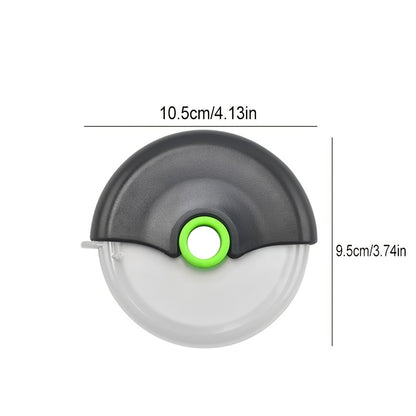 Stainless Steel Round Wheel Cutter - Perfect for Cake, Bread, and Pie Baking - Roulette Roller Kitchen Tool for Home Baking!