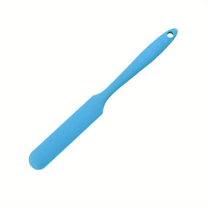 1pc, Silicone Jar Spatula, Non-Stick Icing Spatula, Food Grade Silicone, Heat Resistant, Baking Tools, Kitchen Gadgets, Kitchen Accessories