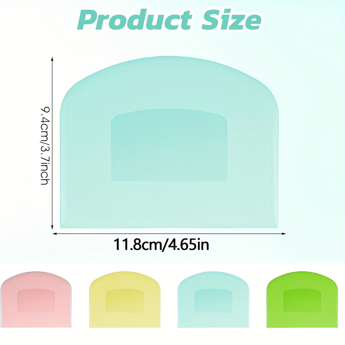 Versatile Dough Slicer - A Non-Stick Pastry Tool That Combines a Flexible Bowl And Cutter in One. Its Sharp Edges Allow for Effortless Use. Available in Various Colors. an Essential Kitchen Gadget for Both Amateur Cooks And Professional Bakers