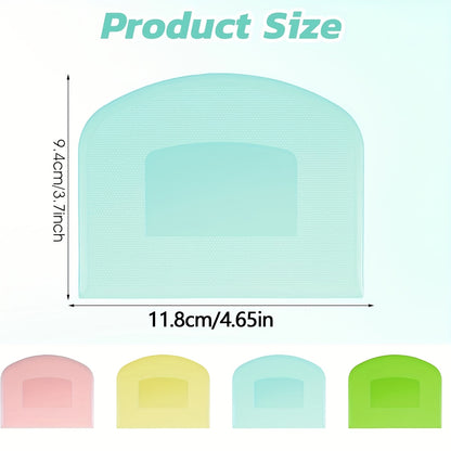 Versatile Dough Slicer - A Non-Stick Pastry Tool That Combines a Flexible Bowl And Cutter in One. Its Sharp Edges Allow for Effortless Use. Available in Various Colors. an Essential Kitchen Gadget for Both Amateur Cooks And Professional Bakers