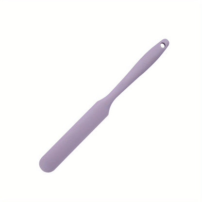 1pc, Silicone Jar Spatula, Non-Stick Icing Spatula, Food Grade Silicone, Heat Resistant, Baking Tools, Kitchen Gadgets, Kitchen Accessories