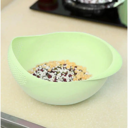 1Pcs/2Pcs Mini Multi-Functional Kitchen Drain Basket Basin, Versatile Small Colander Strainer For Washing Rice, Fruits And Vegetables, Practical Household Food Prep Kitchen Accessory