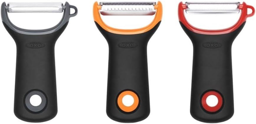 OXO Good Grips 3 Piece Y-Prep Peeler Set