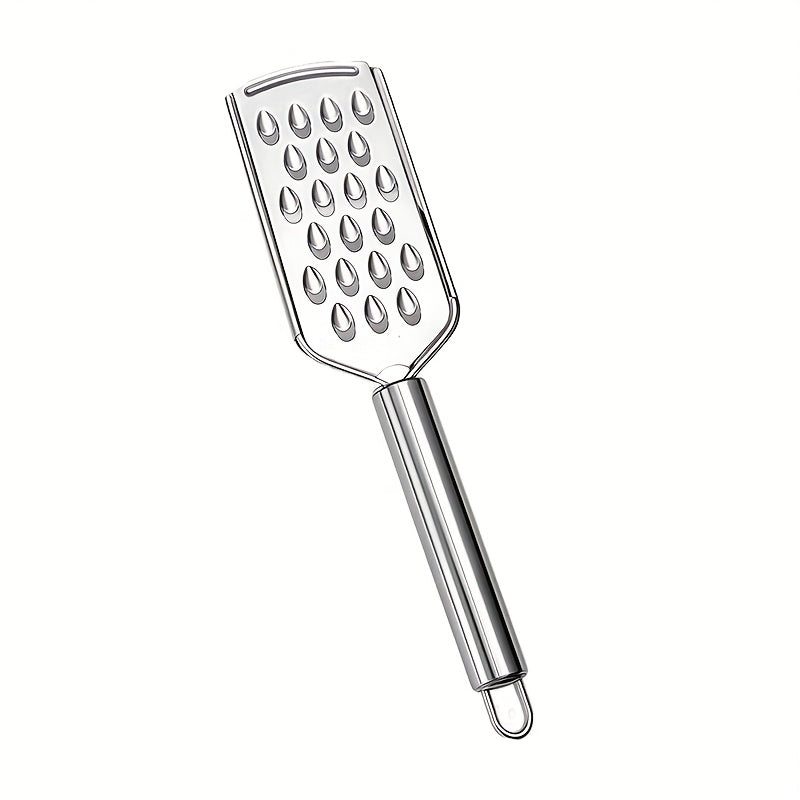 Stainless Steel Slicer, Potato Shred Slicer, Stainless Steel Multifunctional Kitchen Radish Slicer, Vegetable Slicer, Scraper, and Hand Guard, for Vegetables, Cheese, Fruits and Lemon, Suitable for Kitchens, Restaurants, Camping, Kitchen Gadgets