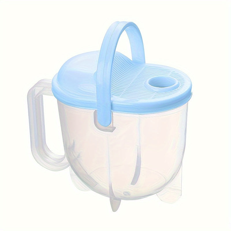 1pc Fast Automatic Rice Washing Machine, Grain Cleaning Strainer, Rice Sieve Colander Basket, Kitchen Gadgets