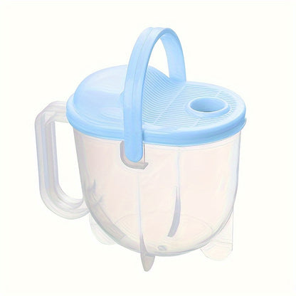 1pc Fast Automatic Rice Washing Machine, Grain Cleaning Strainer, Rice Sieve Colander Basket, Kitchen Gadgets