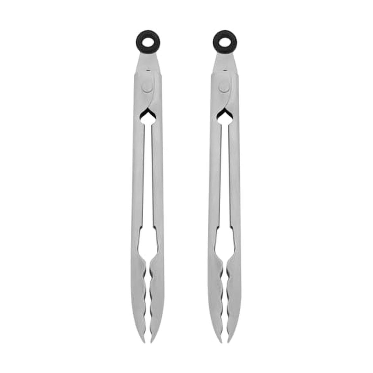 KitchenAid Gourmet Silicone-Tipped Stainless Steel Tongs, 12 Inch, Pistachio