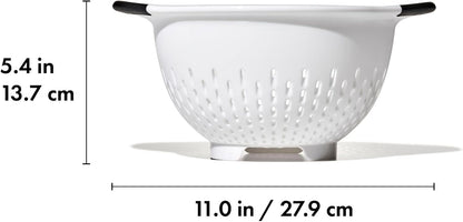 OXO Good Grips Plastic Strainer - 3 Qt Capacity, White