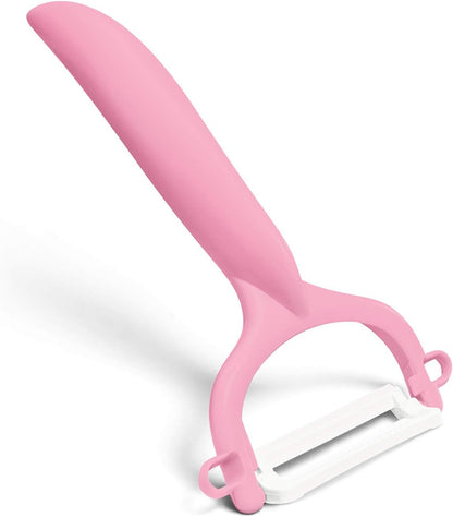 KYOCERA Fruit & Vegetable No-Rust, Ultra-Sharp Ceramic Y-Peeler