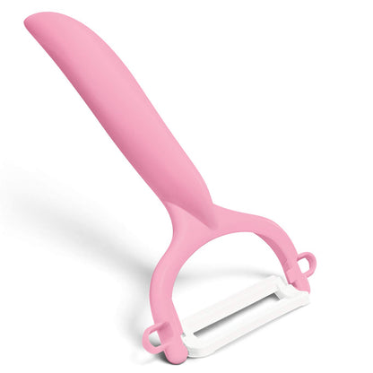 KYOCERA Fruit & Vegetable No-Rust, Ultra-Sharp Ceramic Y-Peeler