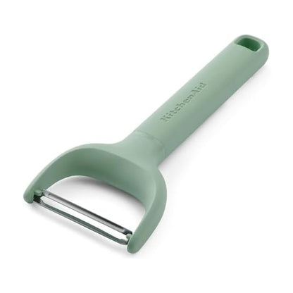 KitchenAid Y Peeler with Ergonomic Handle and Single Edge Blade, Dishwasher Safe with Protective Cover