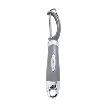 Farberware Vegetable Peeler, Pro2 Euro Peeler with Sharp Stainless Steel Swivel Blade and Ergonomic Handle, Dishwasher Safe, Aqua Sky