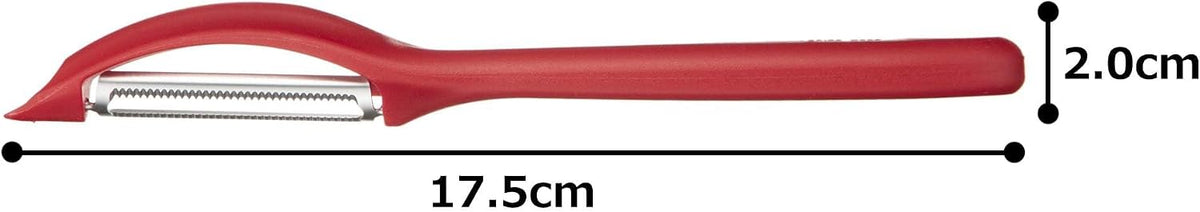 Victorinox VIC-7.6075.1 Specialty Knives & Tools Peelers Peeler Serrated Red,Multi