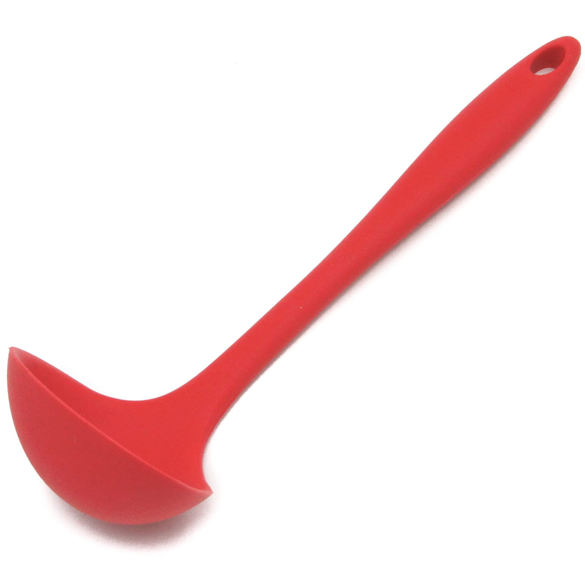 Chef Craft Premium Silicone Cooking Ladle, 11.25 inch, Pink