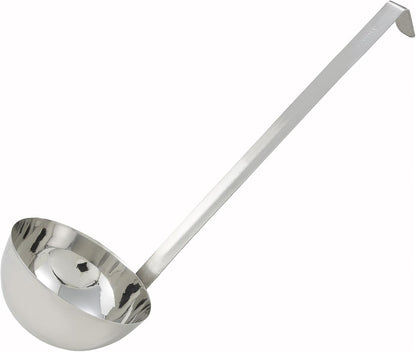 Winco Stainless Steel Ladle, 8-Ounce