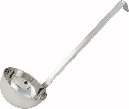 Winco Stainless Steel Ladle, 8-Ounce