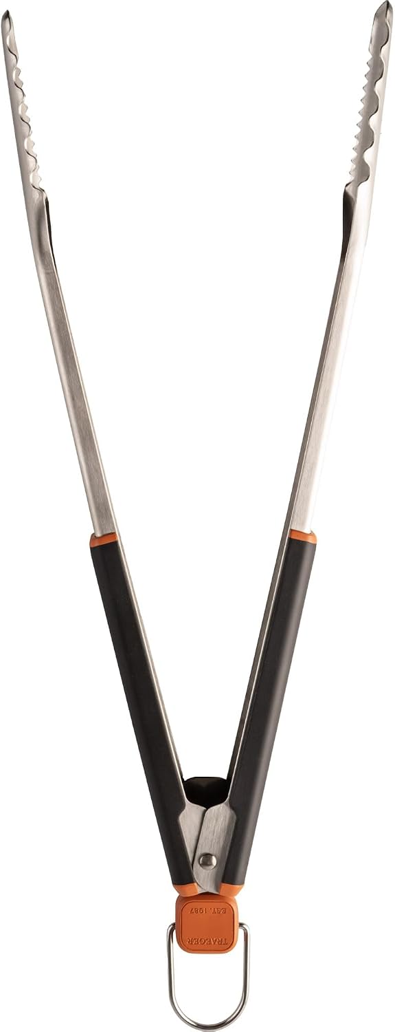 Traeger Grills BAC790 Stainless Steel BBQ Tongs, Grill Accessory