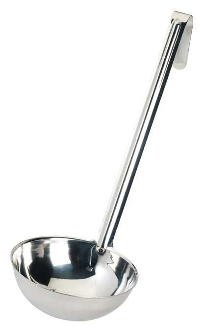 Winco Stainless Steel Ladle, 8-Ounce