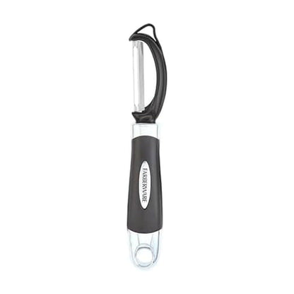 Farberware Vegetable Peeler, Pro2 Euro Peeler with Sharp Stainless Steel Swivel Blade and Ergonomic Handle, Dishwasher Safe, Aqua Sky