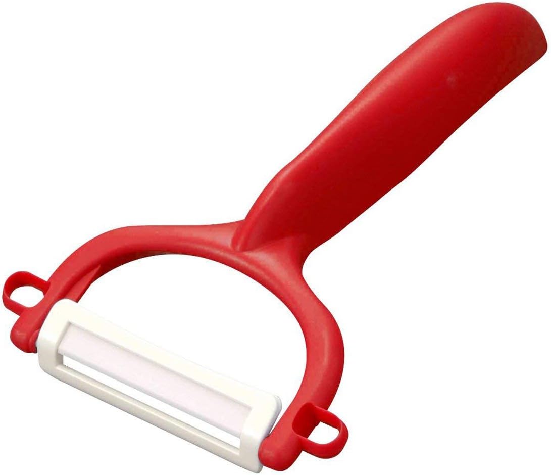 KYOCERA Fruit & Vegetable No-Rust, Ultra-Sharp Ceramic Y-Peeler