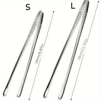 Stainless Steel Multi-Functional BBQ Tongs, Bread Clips, and Ice Cubes – Perfect for Grilling, Baking, Camping, Restaurants & Home Use. Heat-Resistant Kitchen Food Pliers Barbecue Tool – Essential for Christmas, Halloween, and Every Day of the Year