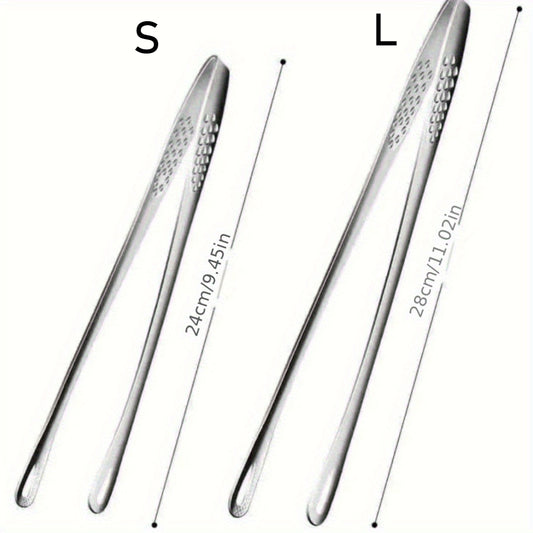 Stainless Steel Multi-Functional BBQ Tongs, Bread Clips, and Ice Cubes – Perfect for Grilling, Baking, Camping, Restaurants & Home Use. Heat-Resistant Kitchen Food Pliers Barbecue Tool – Essential for Christmas, Halloween, and Every Day of the Year
