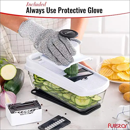Mandoline slicer, Vegetable slicer, Cheese grater, Multi-functional kitchen tool, 11-in-1 slicer and grater