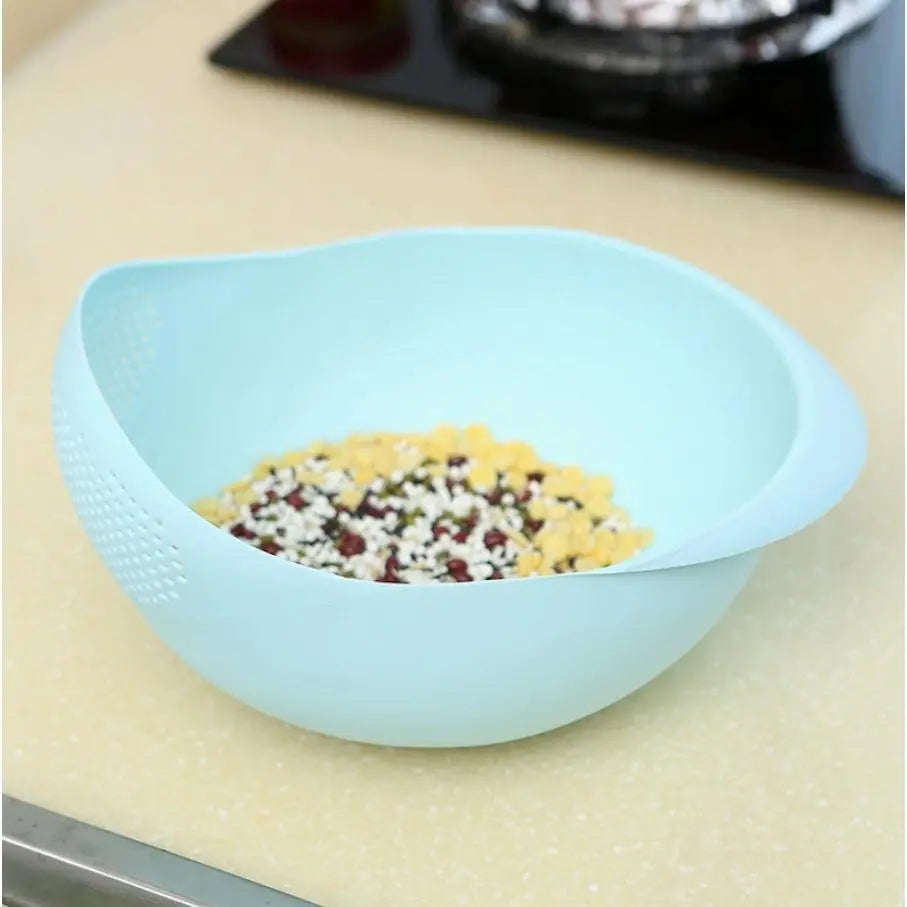 1Pcs/2Pcs Mini Multi-Functional Kitchen Drain Basket Basin, Versatile Small Colander Strainer For Washing Rice, Fruits And Vegetables, Practical Household Food Prep Kitchen Accessory