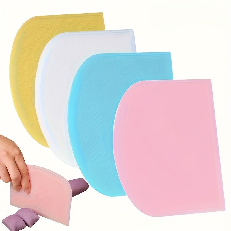 Versatile Dough Slicer - A Non-Stick Pastry Tool That Combines a Flexible Bowl And Cutter in One. Its Sharp Edges Allow for Effortless Use. Available in Various Colors. an Essential Kitchen Gadget for Both Amateur Cooks And Professional Bakers