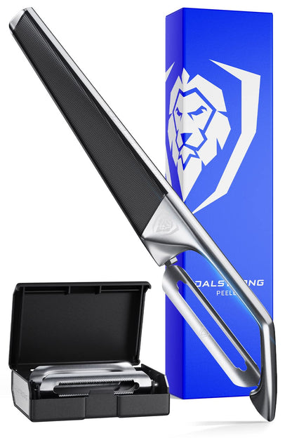 Dalstrong Straight Peeler Set - 3 Swappable Steel Blades