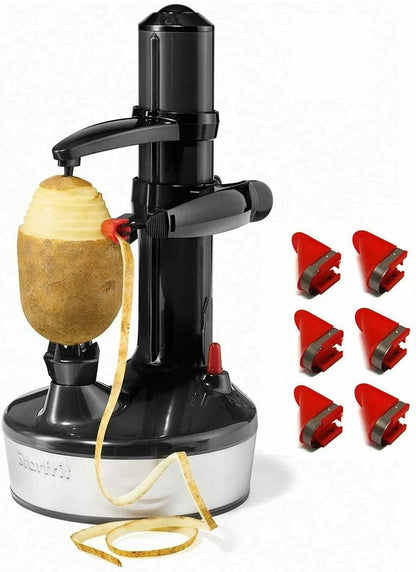 Starfrit Rotato Express 2.0 Electric Peeler, 6 Blades, Black