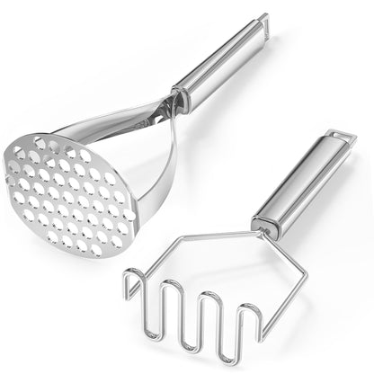 18/0 Stainless Steel Kitchen Cooking Utensil Set, Ergonomic Handle, Dishwasher Safe, Slotted Spoon, Ladle, Turner, Serving Spoon for Housewarming Daily Use Commercial, Pack of 4