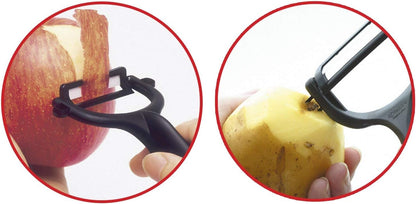 KYOCERA Fruit & Vegetable No-Rust, Ultra-Sharp Ceramic Y-Peeler