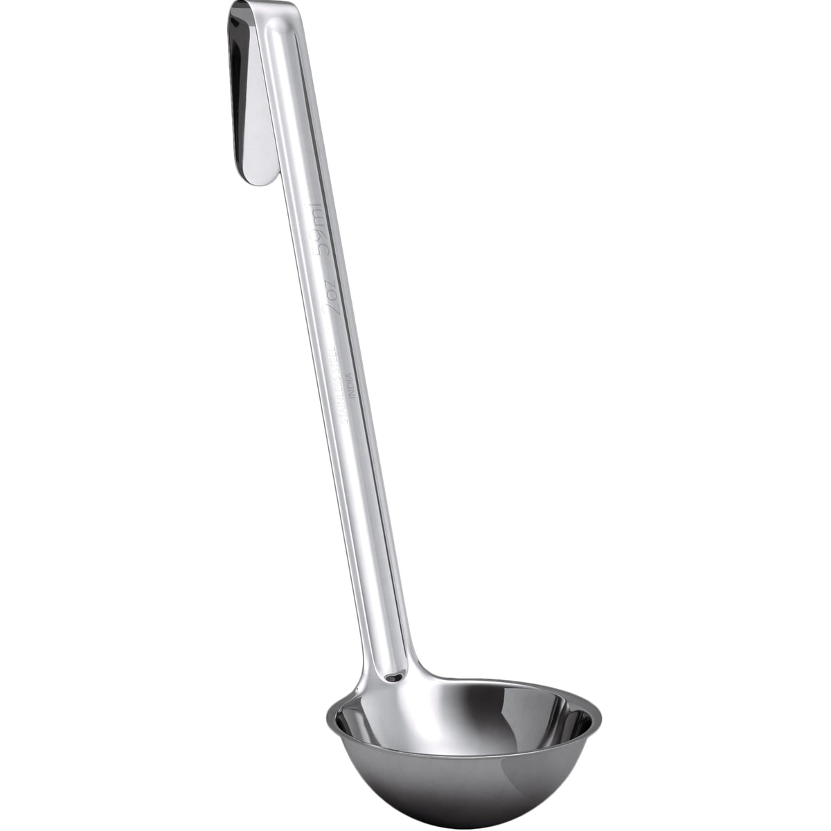 Sturdy, Ergonomic Combo Sizes Ladles 5 Pk. 1 2 4 6 8 Oz Stainless Steel Ladle with Long Handles. Best Kitchen Supplies for Stirring, Portioning and Serving Soup, Chili and Stew in Restaurants and Home