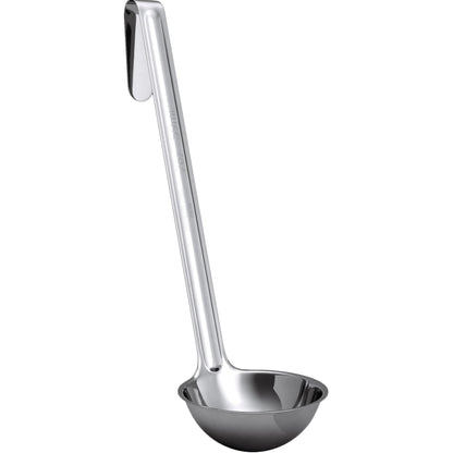 Sturdy, Ergonomic Combo Sizes Ladles 5 Pk. 1 2 4 6 8 Oz Stainless Steel Ladle with Long Handles. Best Kitchen Supplies for Stirring, Portioning and Serving Soup, Chili and Stew in Restaurants and Home