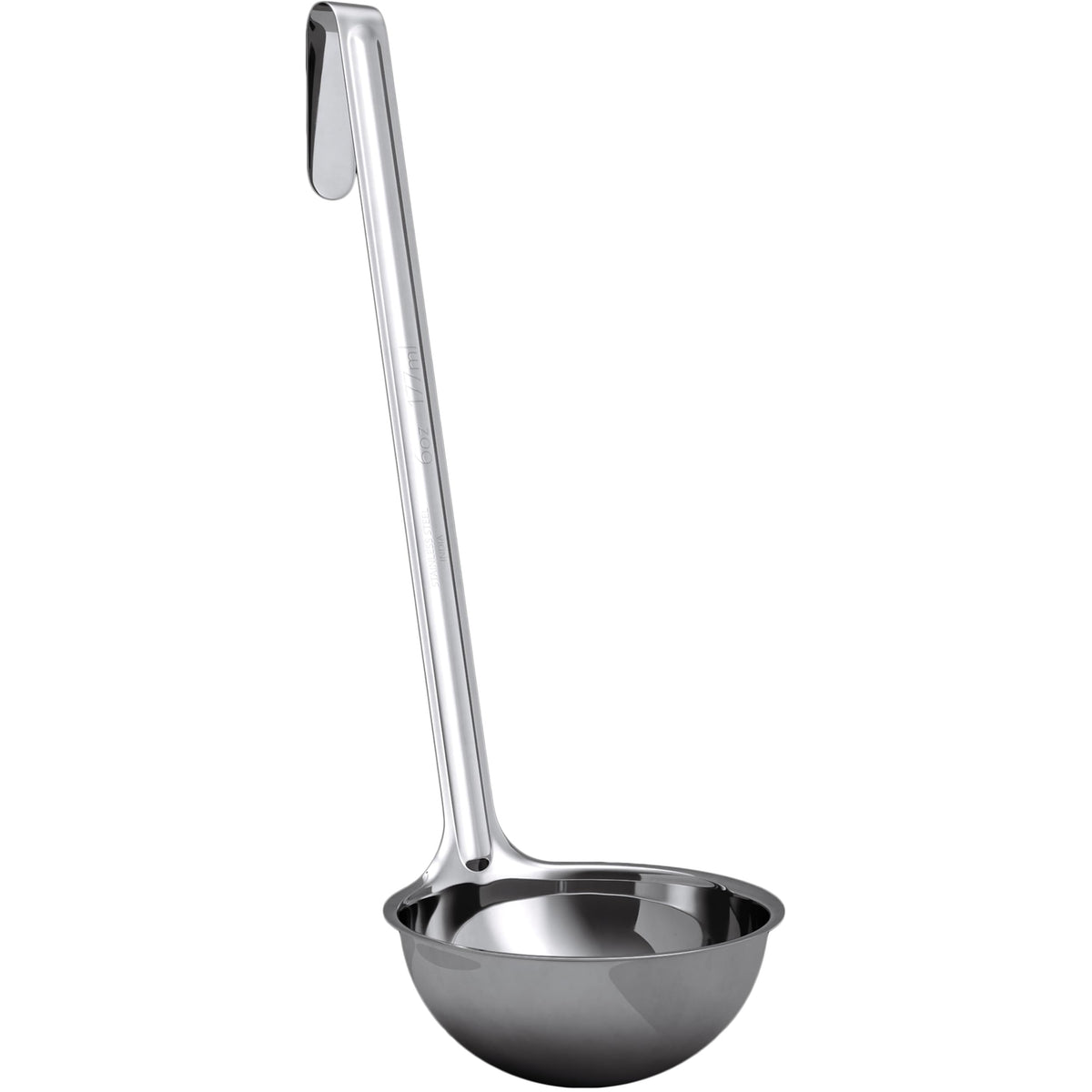 Sturdy, Ergonomic Combo Sizes Ladles 5 Pk. 1 2 4 6 8 Oz Stainless Steel Ladle with Long Handles. Best Kitchen Supplies for Stirring, Portioning and Serving Soup, Chili and Stew in Restaurants and Home