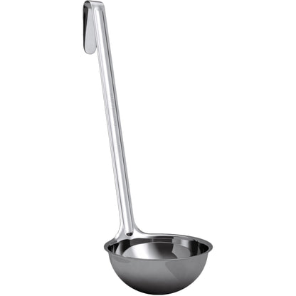 Sturdy, Ergonomic Combo Sizes Ladles 5 Pk. 1 2 4 6 8 Oz Stainless Steel Ladle with Long Handles. Best Kitchen Supplies for Stirring, Portioning and Serving Soup, Chili and Stew in Restaurants and Home