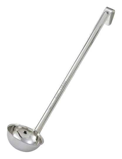 Winco Stainless Steel Ladle, 8-Ounce
