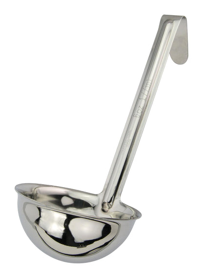 Winco Stainless Steel Ladle, 8-Ounce