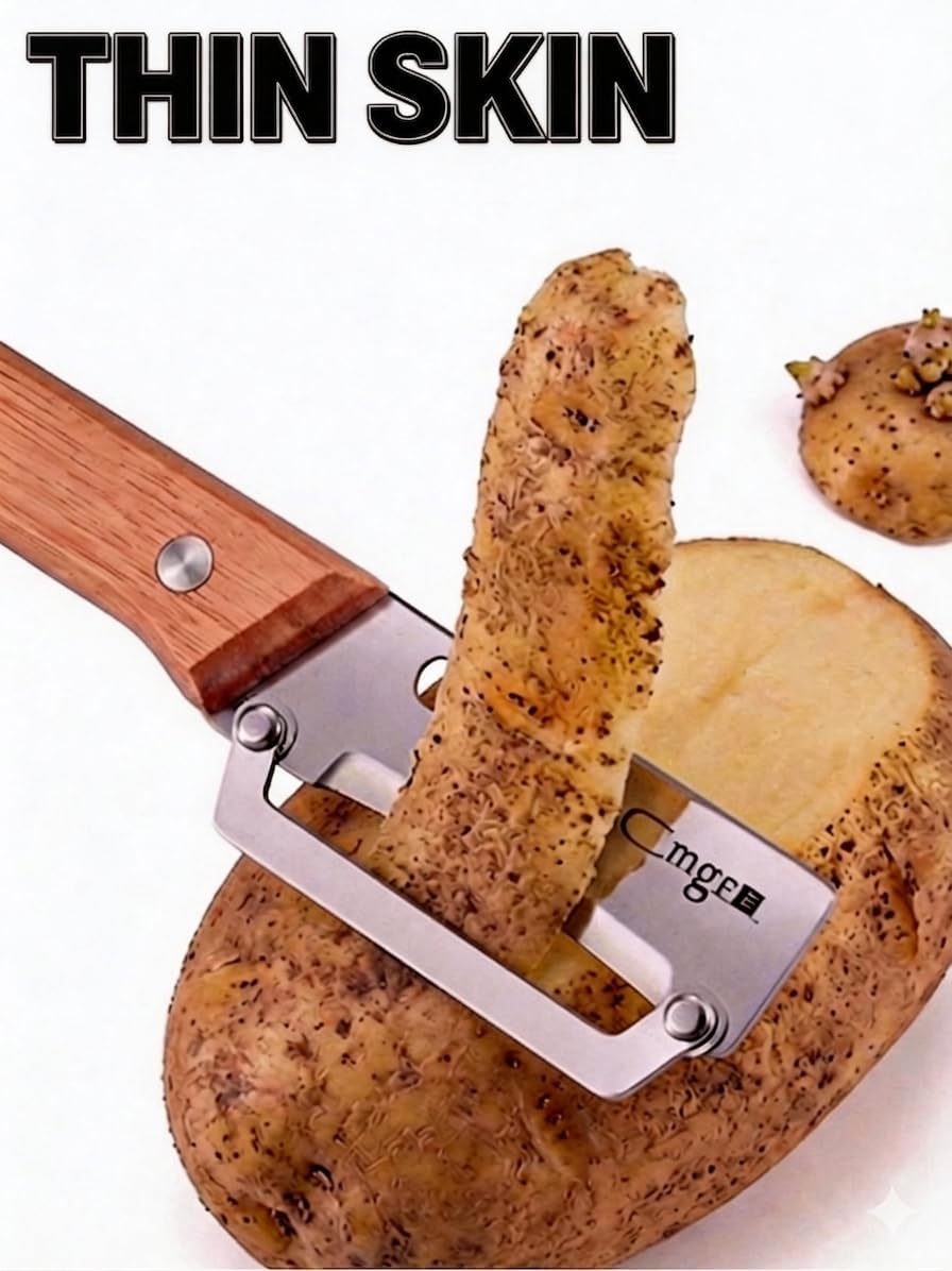 Vegetable Peeler,5-Year Warranty,Zero Flex Potato Veggie Peeler for Kitchen