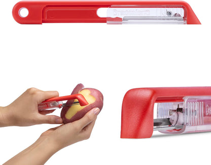 Dreamfarm Sharple Self-Sharpening Vegetable Peeler - Red