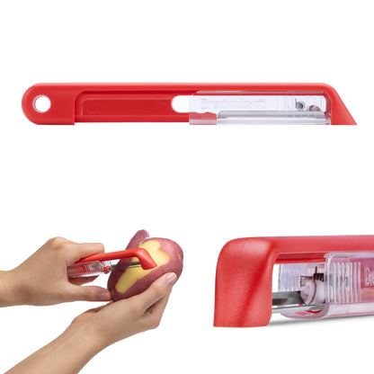 Dreamfarm Sharple Self-Sharpening Vegetable Peeler - Red