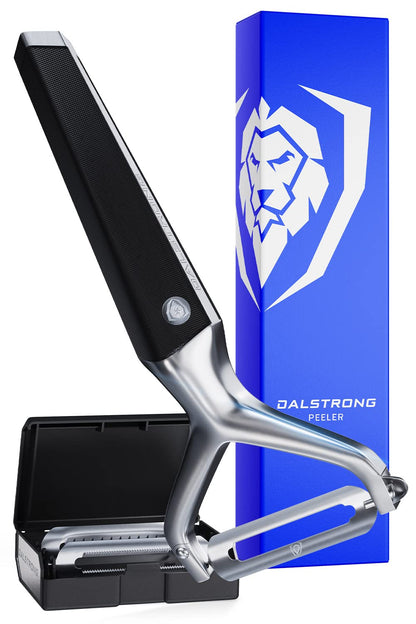 Dalstrong Straight Peeler Set - 3 Swappable Steel Blades