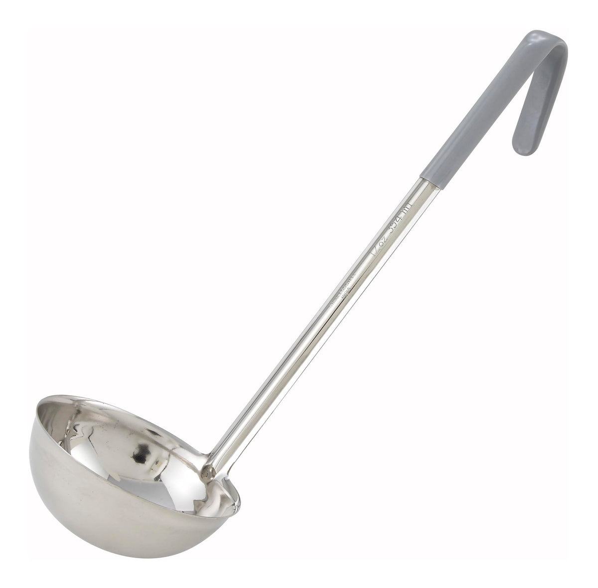 Winco Stainless Steel Ladle, 8-Ounce