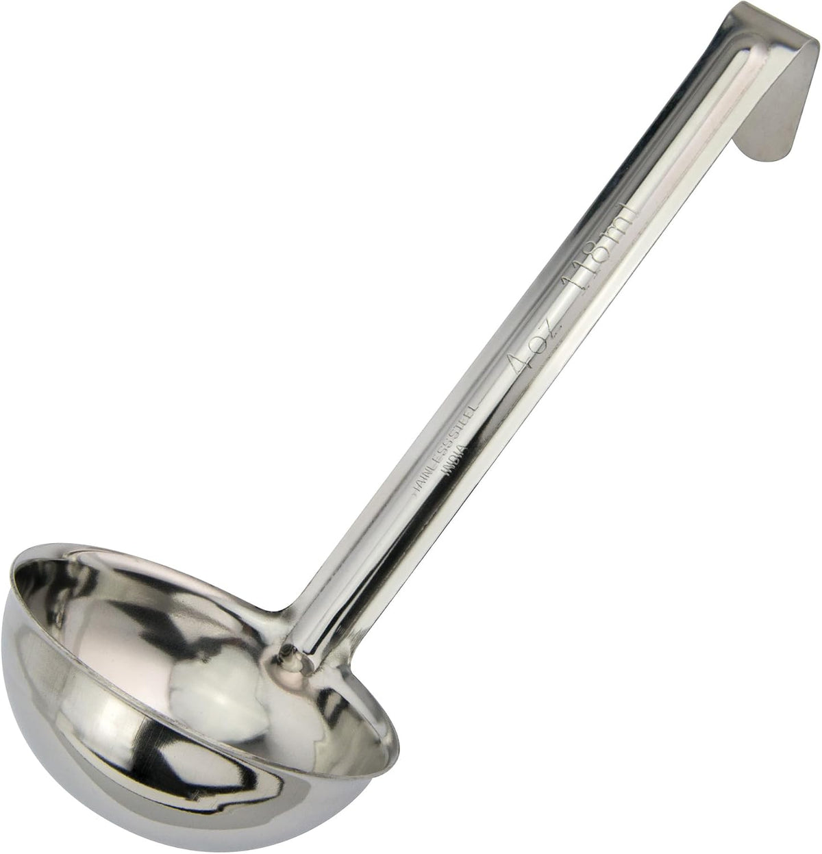 Winco Stainless Steel Ladle, 8-Ounce