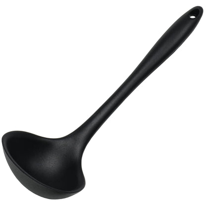 Chef Craft Premium Silicone Cooking Ladle, 11.25 inch, Red