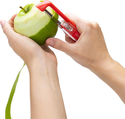 Dreamfarm Sharple Self-Sharpening Vegetable Peeler - Red